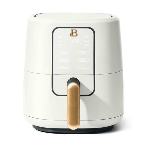 NEW Beautiful 3 Qt Air Fryer with TurboCrisp Technology White Icing - Picture 1 of 5